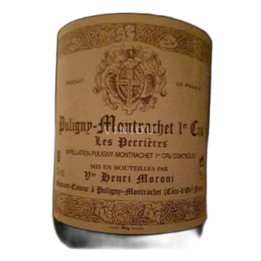 Bourgogne Puligny-montrachet Henri Moroni Les Perrières 2012