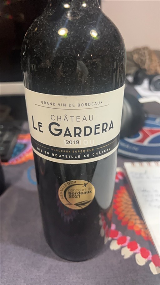 Bordeaux Bordeaux supérieur Château Le Gardera 2019