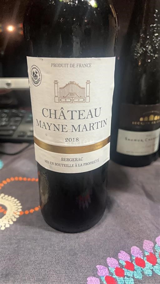 Zuidwest-Frankrijk Bergerac Château Mayne Martin 2018