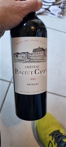 Bordeaux Pauillac Château Pontet-Canet 2015