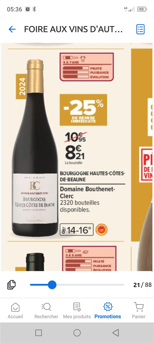 Burgund Hautes Côtes de Beaune Domaine Bouthenet-Clerc 2024