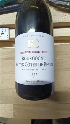 Borgoña Hautes Côtes de Beaune Domaine Bouthenet-Clerc 2024