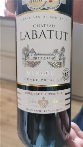Bordeaux Bordeaux supérieur Château Labatut Prestige 2020