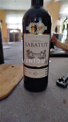 Bordeaux Bordeaux Supérieur Château Labatut Prestige 2020