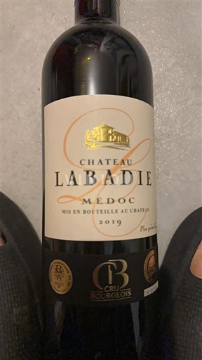 Bordeaux Médoc Cru Bourgeois Château Labadie 2019