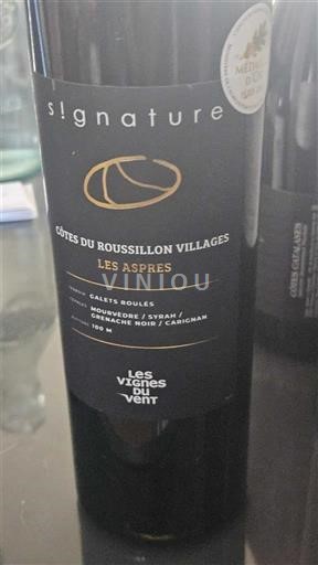 Roussillon Nespecifikováno Les Vignes du Vent Signature 2022