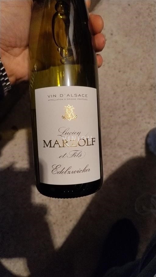 Alsace Grand Cru Lucien Marzolf Edelzwicker Không niên vụ