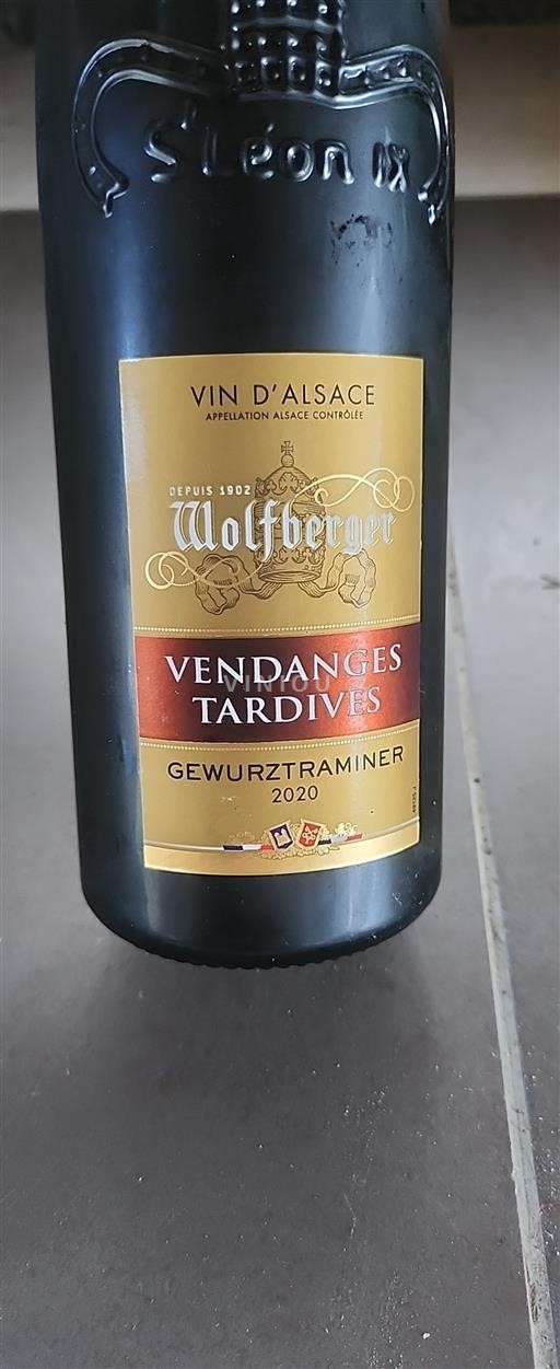 Alsácia Não especificado Vendanges Tardives Wolfberger 2020