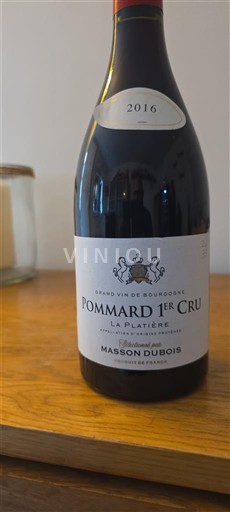 Burgundi E paspecifikuar Premier Cru Masson Dubois La Platière 2016