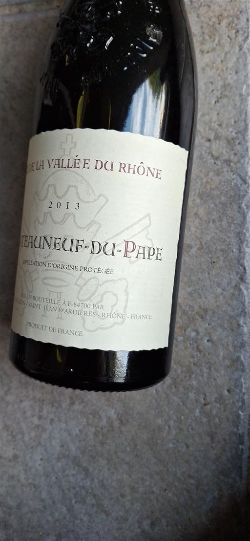 Rona dolina Châteauneuf-du-Pape Château Neuf-du-Pape 2013