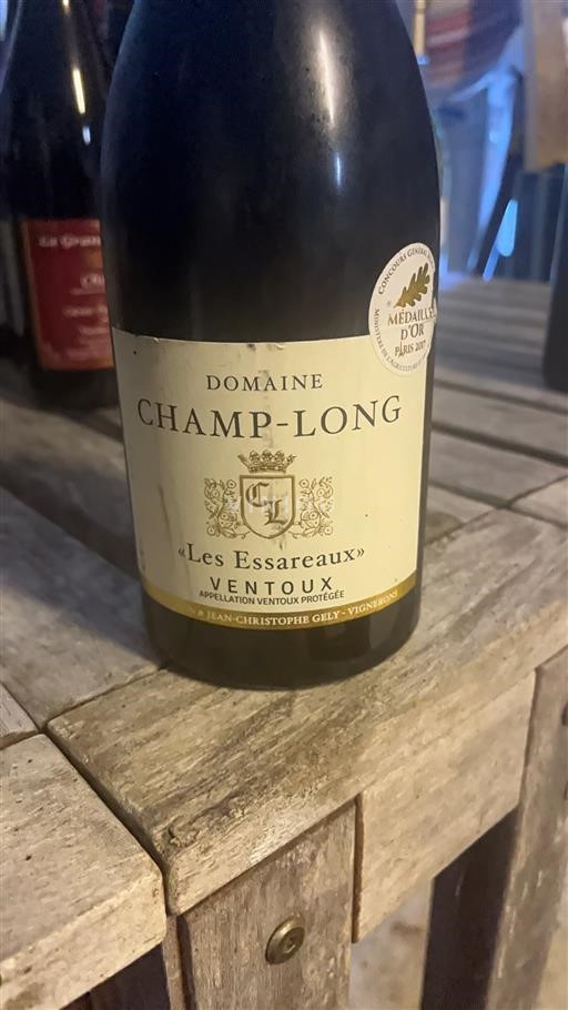 Valle del Ródano Ventoux Domaine Champ-Long Les Essareaux 2015