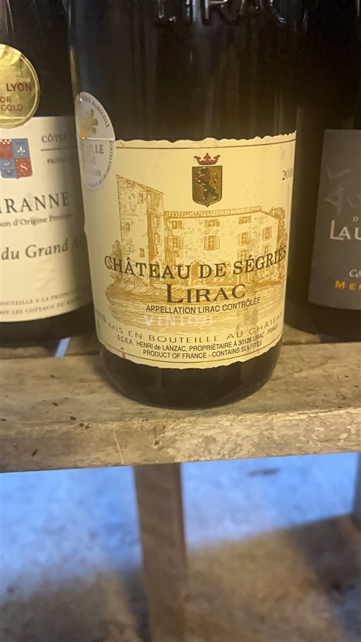 Rhône Valley Lirac Château Ségriès 2018