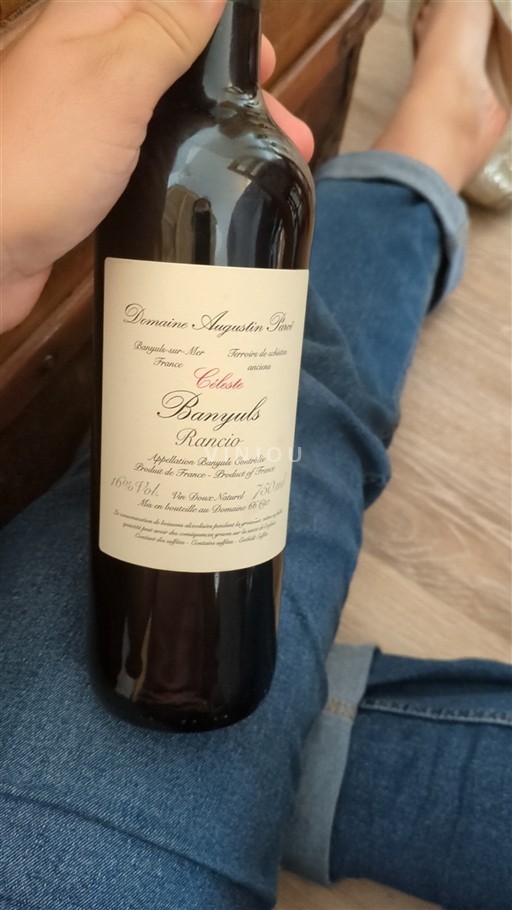Roussillon Banyuls Domaine Augustin Parcé Céleste Ei vuosikertaa
