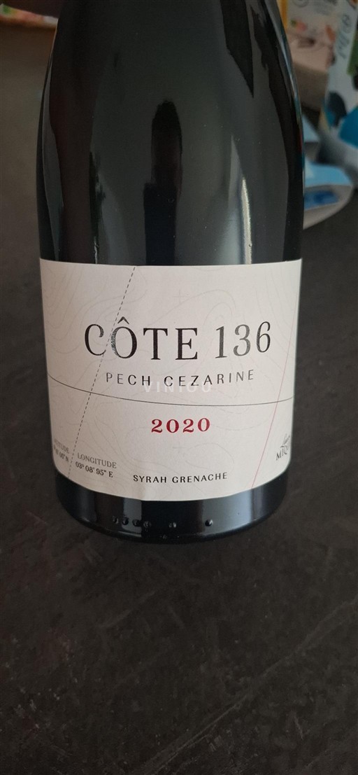 Languedoc Saint-Chinian Côte 136 Pech Cezarine 2020