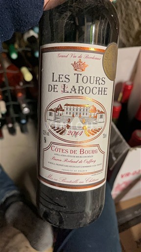 Bordéus Côtes-de-bourg Les Tours de Laroche 2014