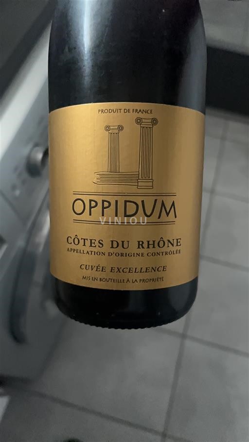 Thung lũng Rhône Côtes-du-rhône Oppidum Excellence 2022