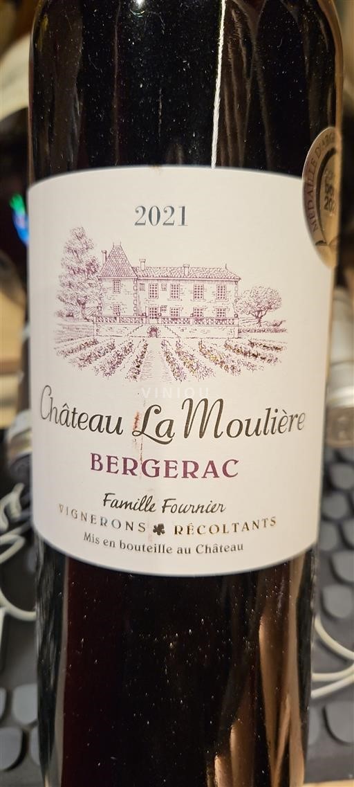 Zuidwest-Frankrijk Bergerac Château La Moulière 2021