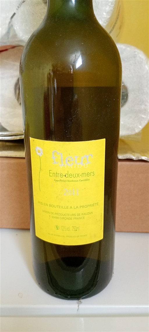 Bordeaux Entre-deux-Mers Union de Producteurs de Rauzan fleur 2011