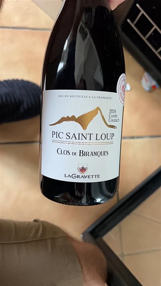 Languedoc Pic-Saint-Loup La Gravette Coutach 2024