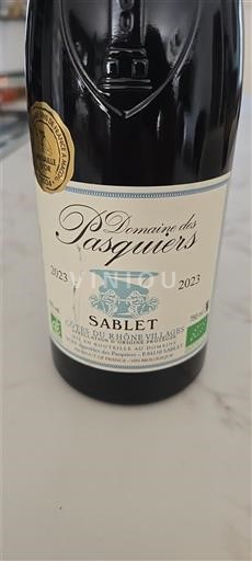 Thung lũng Rhône Không được chỉ định Domaine Des Pasquiers 2023