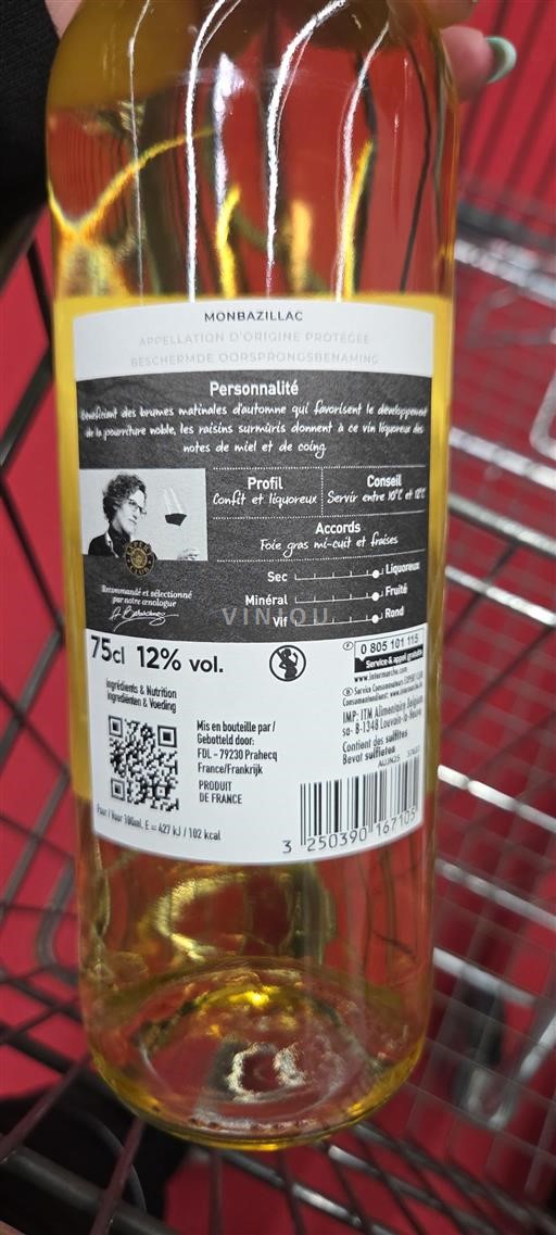 Lounais-Ranska Monbazillac Personnalité Ei vuosikertaa