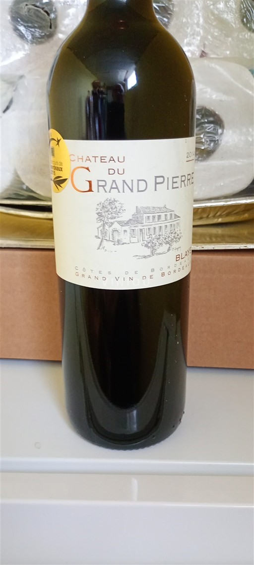 Bordeaux Blaye-Côtes-de-Bordeaux Château Grand Pierre 2014