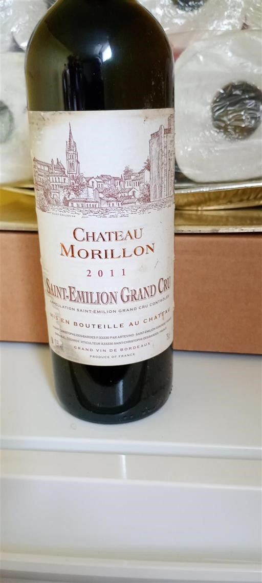 Bordeaux Saint-Émilion Grand Cru Château Morillon 2011