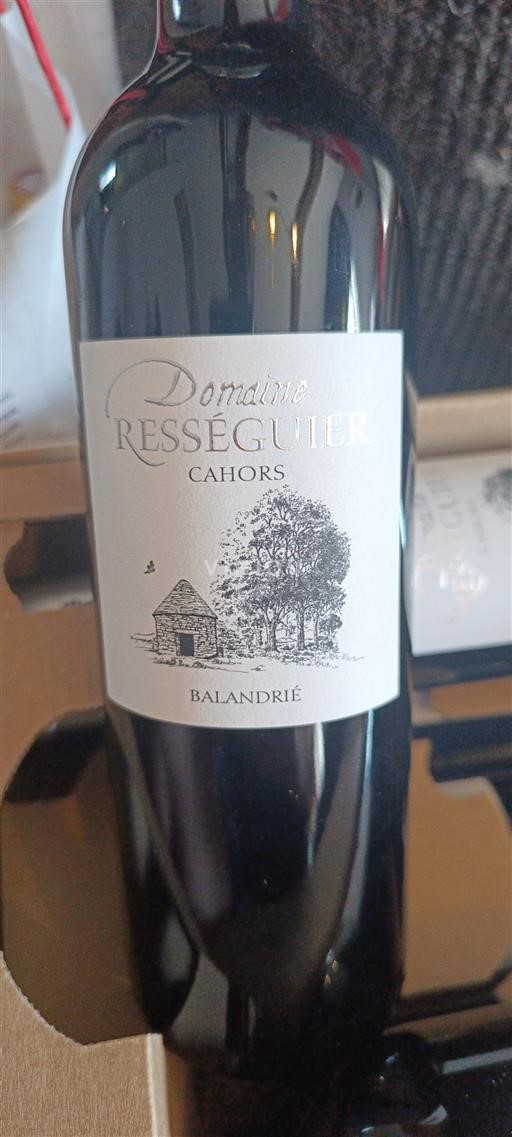 Sydväst Cahors Domaine Ressmentier Balandrié 2022