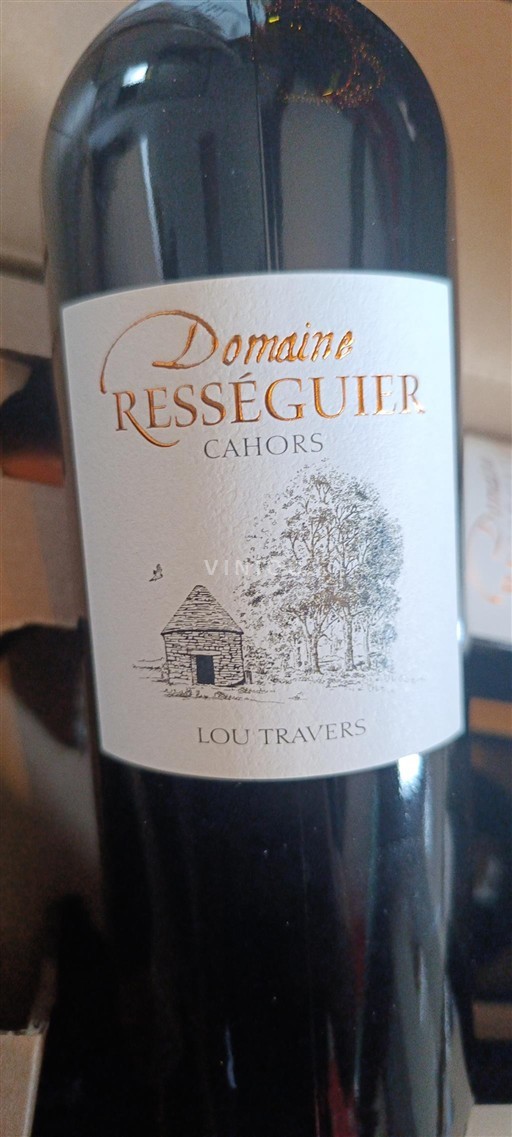 Sud-Ovest Cahors Domaine Resseguier Lou Travers 2023