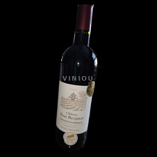 Bordeaux Bordeaux supérieur Château Haut Bazignan 2022