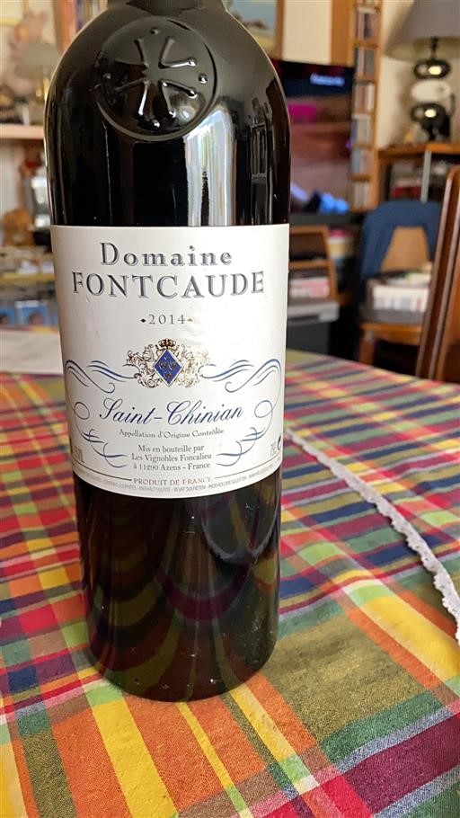 Languedoc Saint-Chinian Domaine Fontcaude Font Cauda 2014