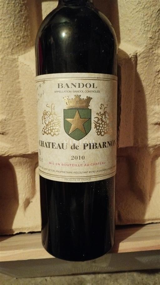 Provence Bandol Château Pibarnon 2010