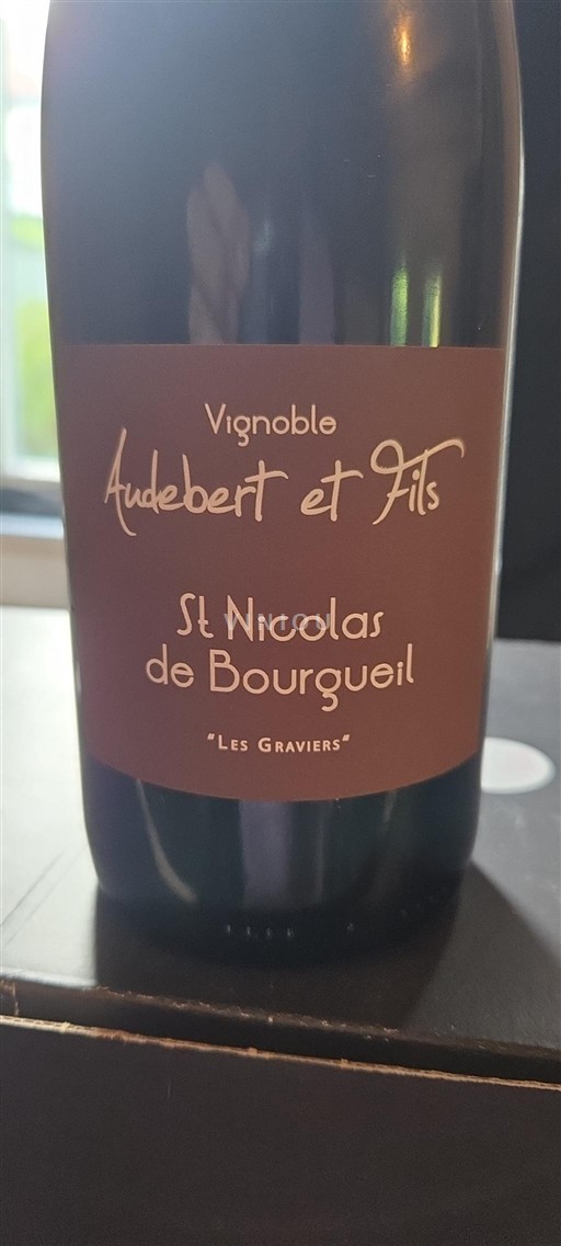 Loirevallei Saint-Nicolas-De-Bourgueil Audebert et Fils Les Graviers 2019