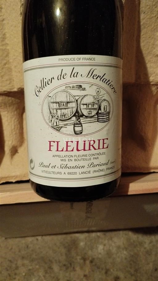 Beaujolais Fleurie Cellier de la Merlatière 2022
