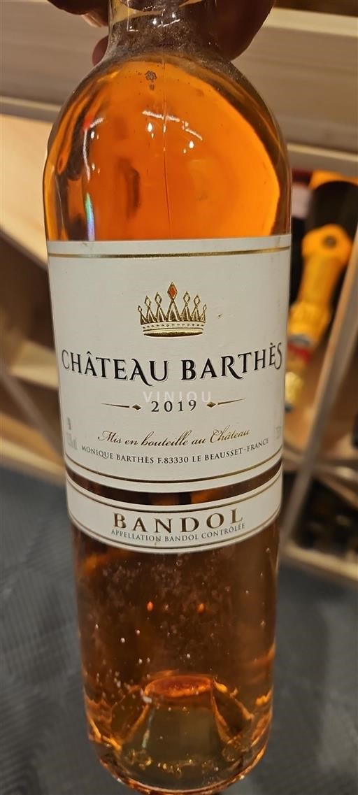 Provence Bandol Château Barthès 2019