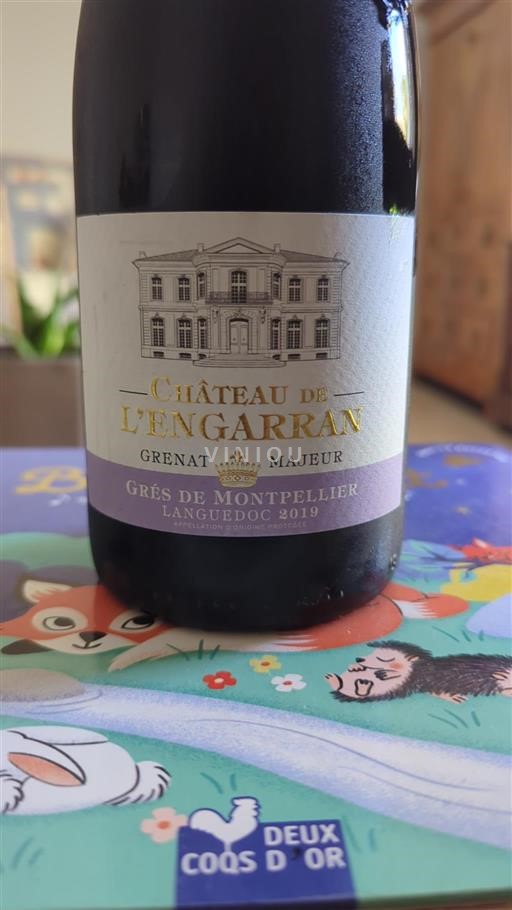 Languedoc Grès de Montpellier Château L'Engarran Grenat Majeur 2019