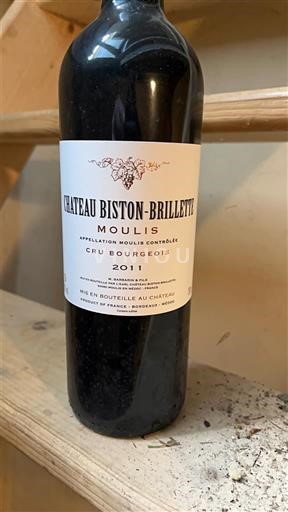 Bordeaux Không được chỉ định Cru Bourgeois Château Biston-Brillette 2011