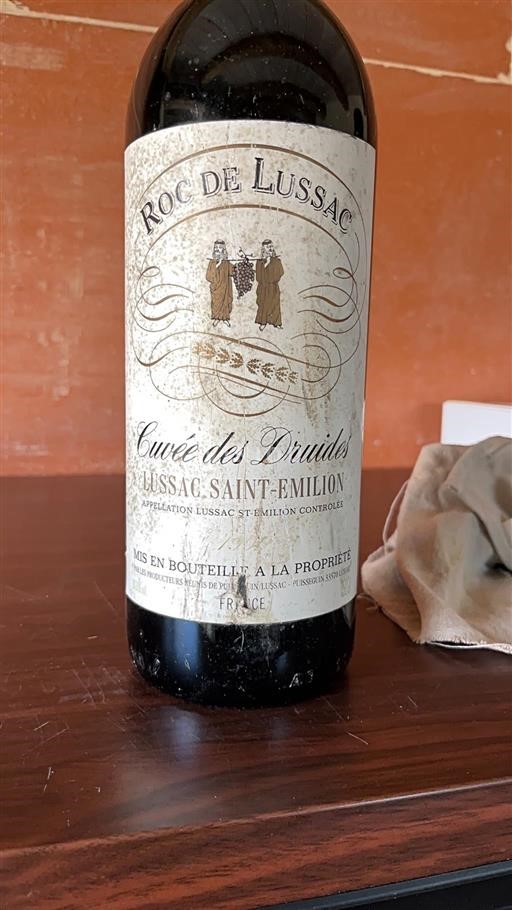 Burdeos Lussac-Saint-Émilion Roc de Lussac des Druides 1997