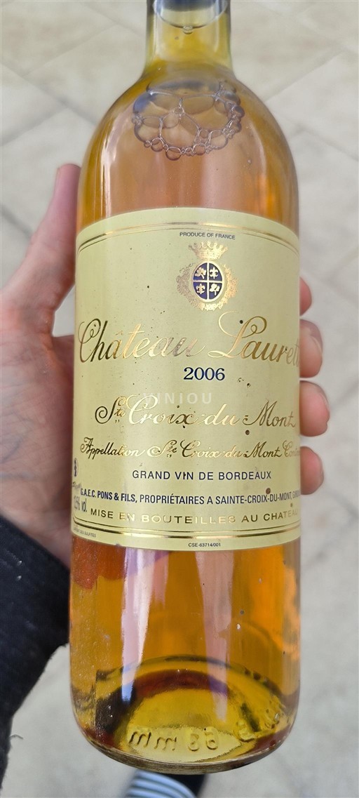 Bordeaux Sainte-Croix-Du-Mont Château Laurette 2006