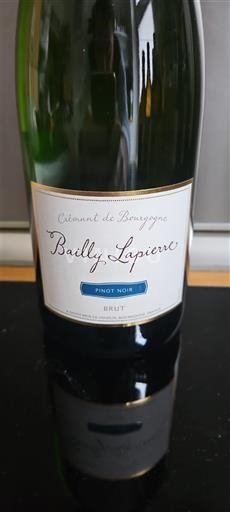 Burgundia Crémant de Bourgogne Bailly Lapierre Pinot Noir Nemilésimat