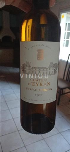 Bordeaux Pessac-Léognan Château Eyran 2022