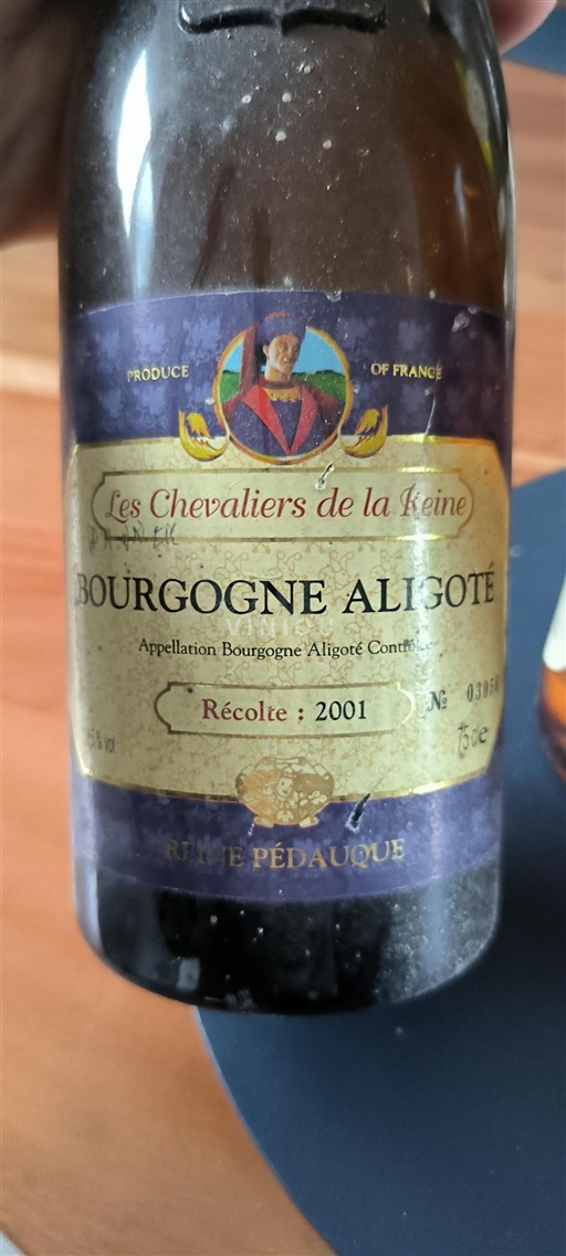 Borgoña Borgoña-Aligoté Rémy Pédauque Les Chevaliers de la Reine 2001