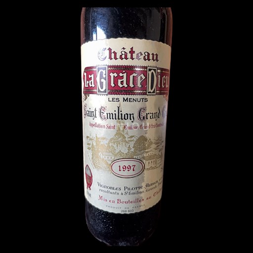 Bordeaux Saint-Émilion Grand Cru Grand Cru Château La Grâce Dieu Les Menuts 1997