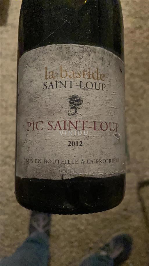 Languedoc Pic-saint-loup La Bastide 2012