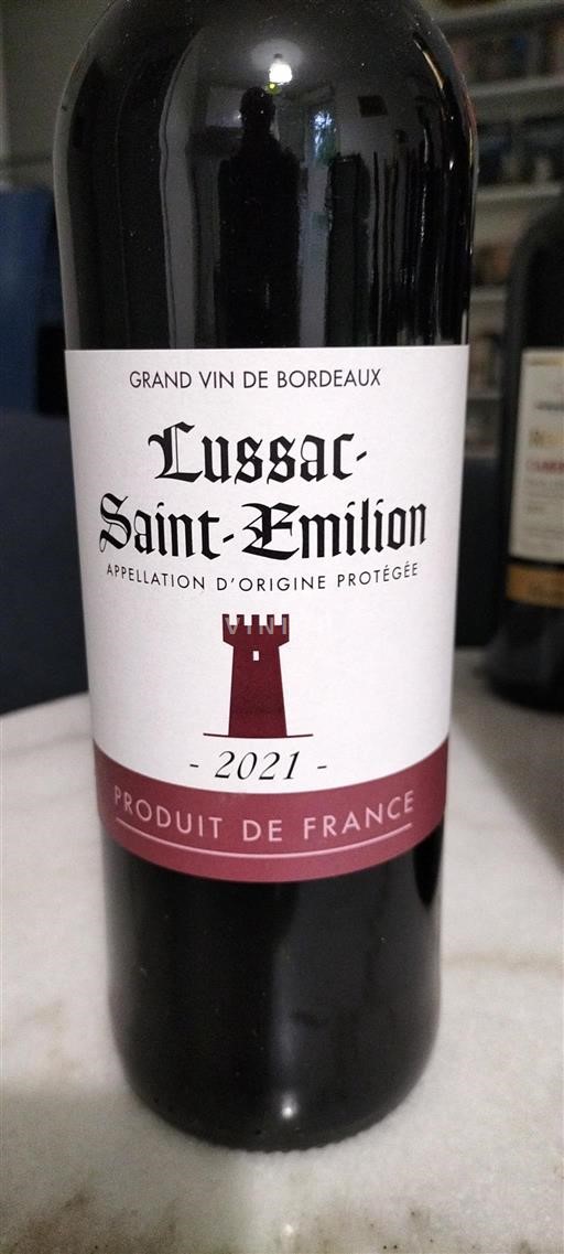 Burdeos Lussac-Saint-Émilion Coopérative 2021