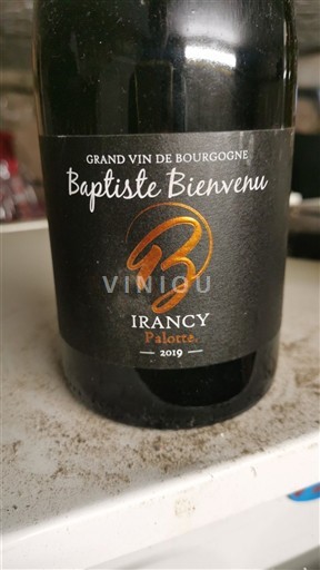 Burgundia Irancy Baptiste Bienvenu Palotte 2019