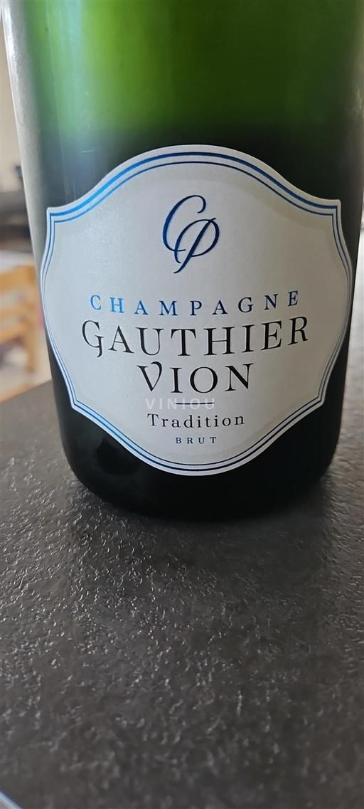 Champaña Champán Gauthier Vion Tradition Sin añada