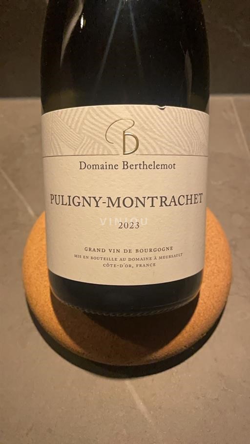 Burgund Puligny-Montrachet Domaine Berthelemot 2023