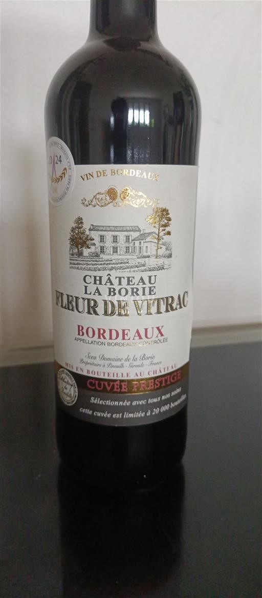 Bordeaux Château La Borie Fleur de Vitrac 2023