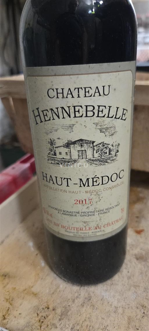 Bordeaux Haut-Médoc Château Hennebelle 2017